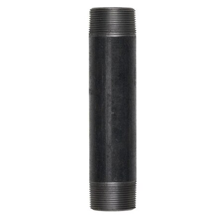 Gizmo 8700137758 Black Steel Pipe Nipple  0.375 x 3.5 in. GI147931